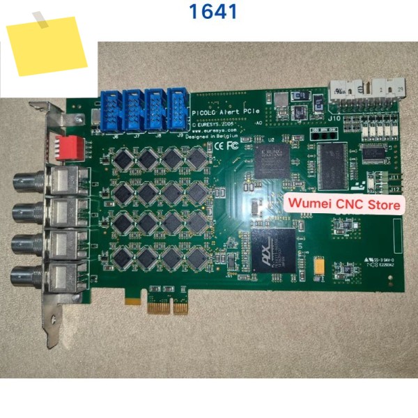 중고 테스트 OK EURESYS 벨기에에서 설계된 Picolc Alert pcIe 1641 비디오 캡처 카드, E229342 제품 이미지