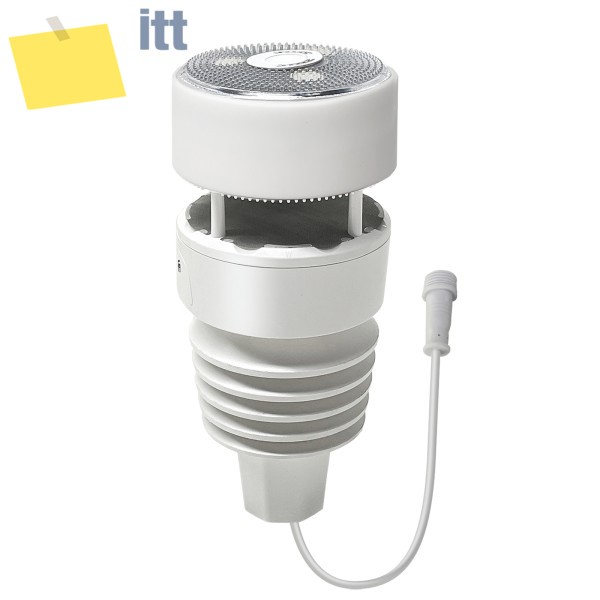 Ecowitt WS90 7-in-1 기상 센서, 초음파 풍속계, 압전 레인 게이지, 빛 및 UV, 온도 습도계 제품 이미지