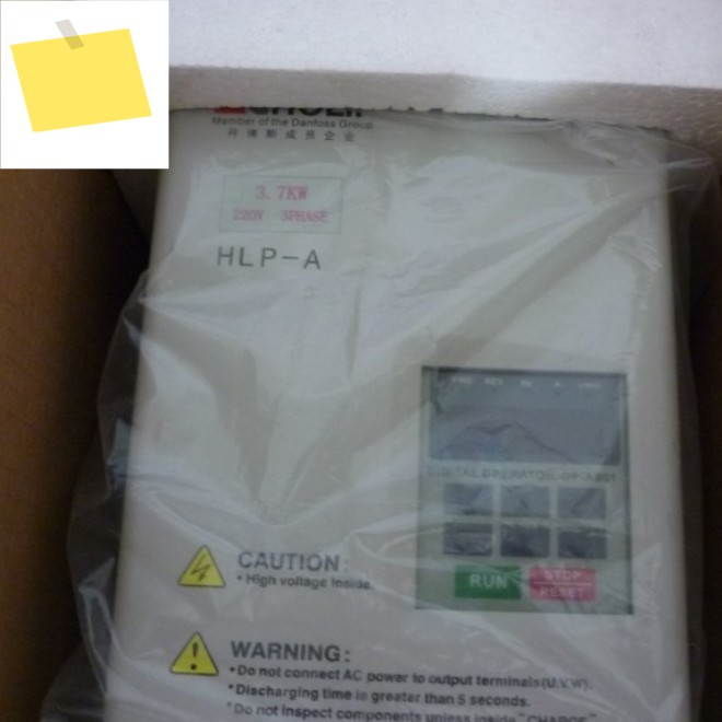 신품 오리지널 HOLIP 범용 인버터 HLPA004543B, 45KW 380V 제품 이미지