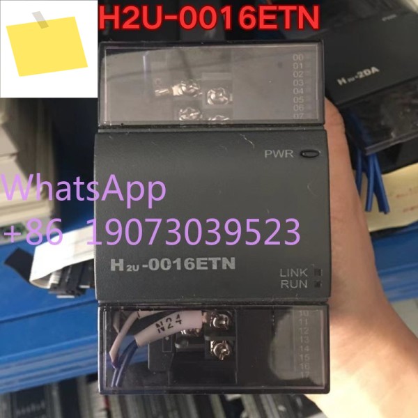 중고 PLC 모듈 H2U-0016ETN 기능 테스트는 정상입니다. 제품 이미지