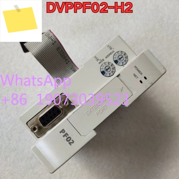 중고 PLC 모듈 DVPPF02-H2 기능 테스트는 정상입니다 제품 이미지