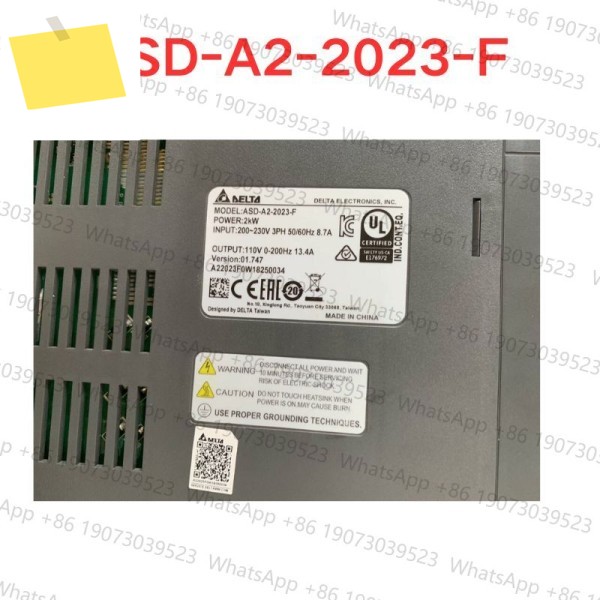 중고 테스트 OK ASD-A2-2023-F 서보 드라이버 제품 이미지