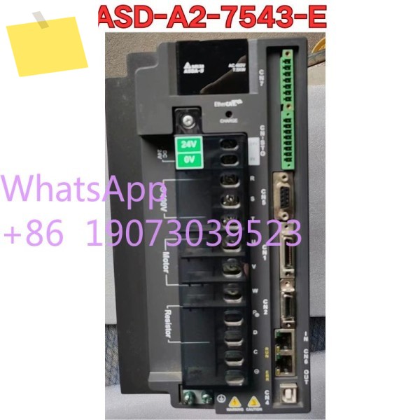 중고 ASD-A2-7543-E 서보 드라이브, 작동 상태 양호 제품 이미지