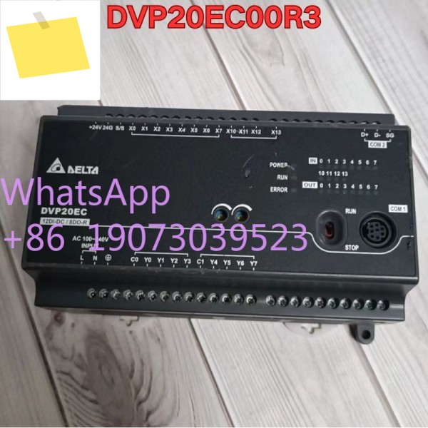 중고 PLC 모듈 DVP20EC00R3 기능 테스트는 정상입니다 제품 이미지