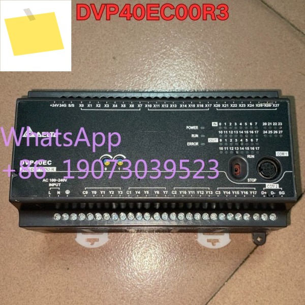 중고 PLC 모듈 DVP40EC00R3 기능 테스트는 정상입니다 제품 이미지