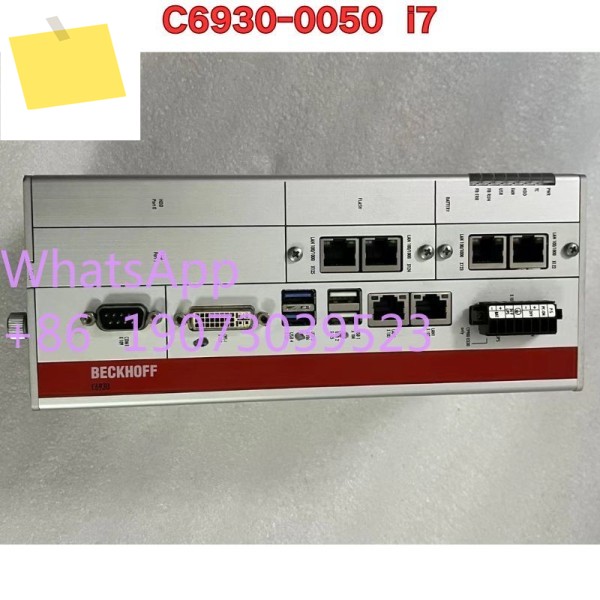 중고 Beckhoff 산업용 컴퓨터 C6930-0050 프로세서 기능 테스트는 정상입니다. 제품 이미지