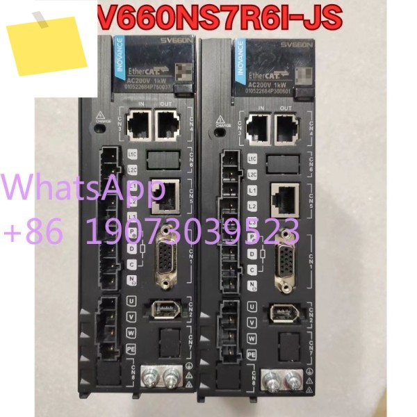 중고 SV660NS7R6I-JS 서보 드라이브는 상태입니다. 제품 이미지