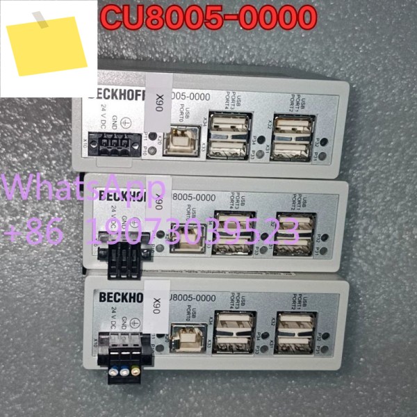 중고 PLC 모듈 CU8005-0000 기능 테스트는 정상입니다 제품 이미지