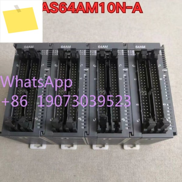 중고 PLC 모듈 AS64AM10N-A 기능 테스트는 정상입니다. 제품 이미지