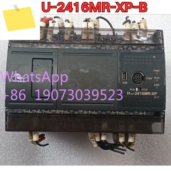 중고 PLC 모듈 H1U-2416MR-XP-B 기능 테스트는 정상입니다. 제품 이미지
