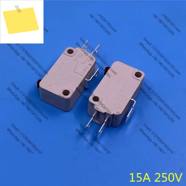 교체용 접촉 스위치 W-15-102C 15A 250V 마이크로 전자레인지 도어 범용 부품 5개 제품 이미지