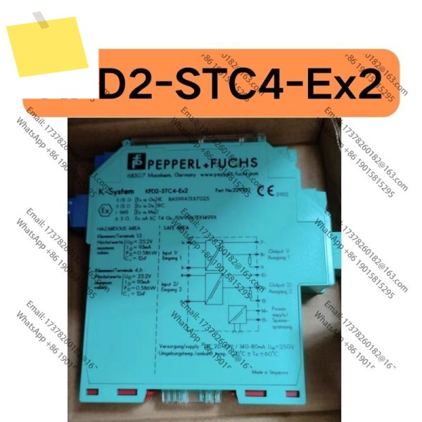 신품 KFD2-STC4-Ex2 듀얼 채널 품목 번호 283699 안전 배리어 제품 이미지