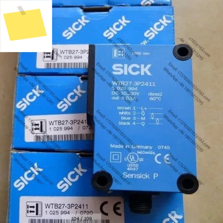 WTB27-3P2411 1025994 SICK 신품 오리지널 광전 스위치 센서 제품 이미지