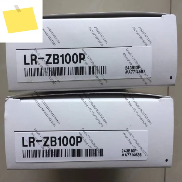 1PC LR-ZB100P 자체 포함형 CMOS 레이저 센서 직사각형케이블 유형 100mm 신규 및 기존 제품 이미지