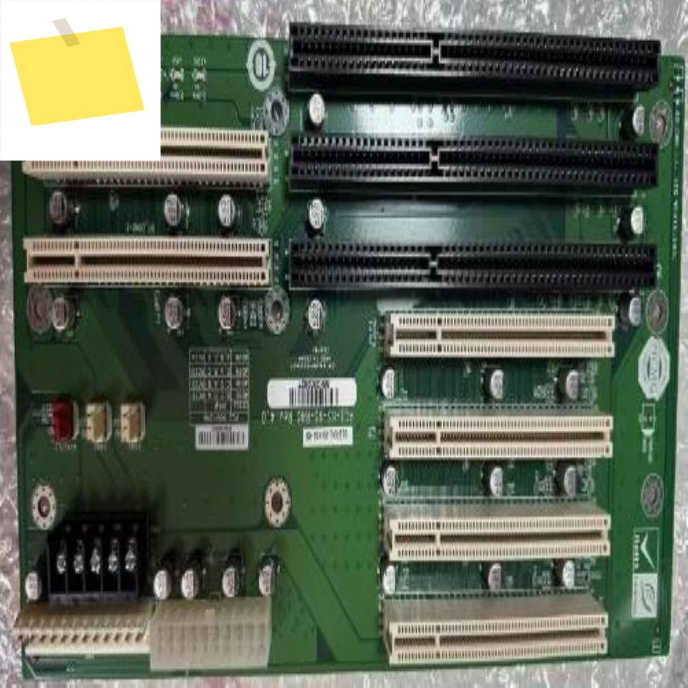 PCI-6S-RS-R40 PCI ISA 버스 슬롯 산업용 패시브 백플레인 지지대, PICMG1.0 풀 사이즈 CPU 카드 벽걸이 섀시 제품 이미지