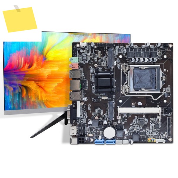 H61 LGA1155 올인원 컴퓨터 마더보드 2세대 i3 i5 i7 전용 그래픽 PCIe 어셈블리 제품 이미지