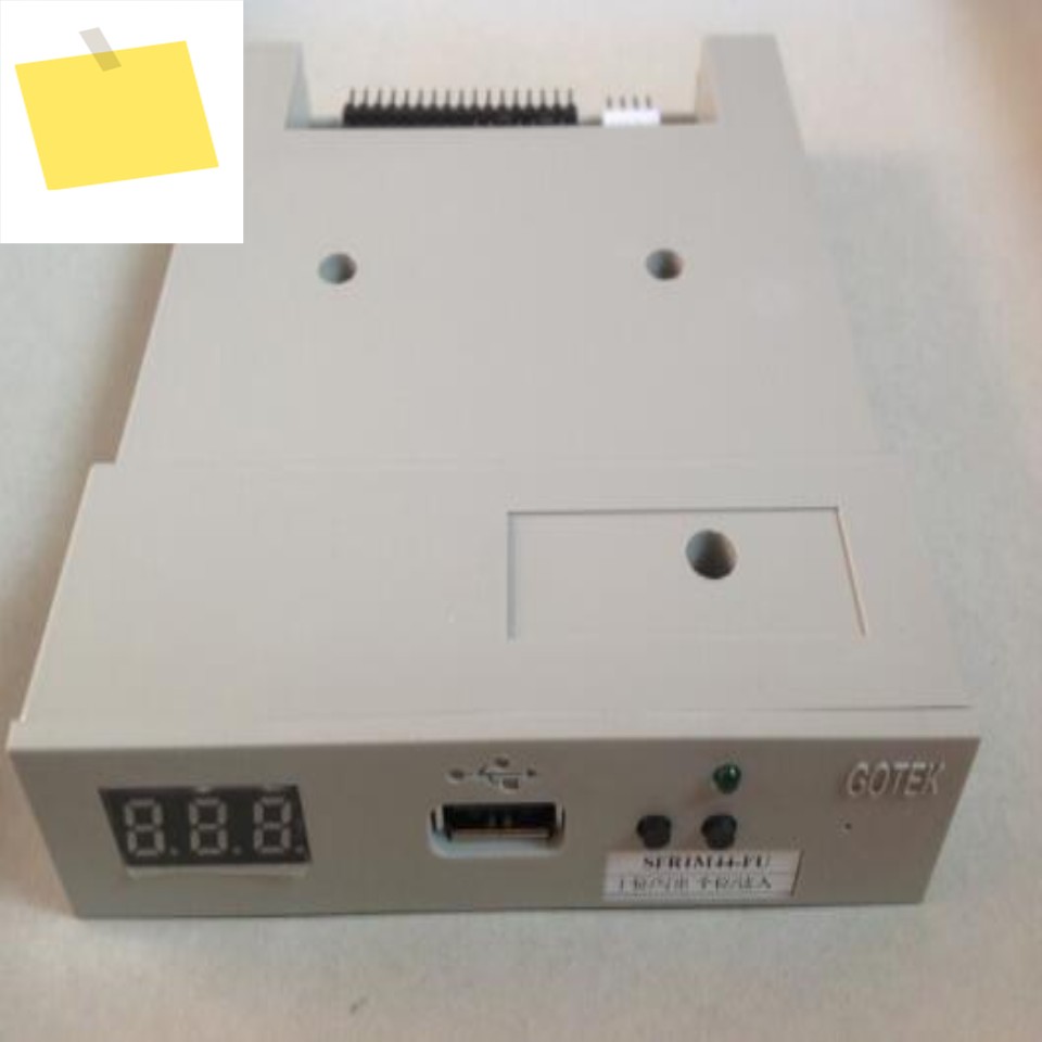 SFR1M44-FU USB 플로피 디스크 3.5인치 IPC 산업용 시뮬레이션 34핀 인터페이스 FDD 드라이브, 플래시 지원 제품 이미지
