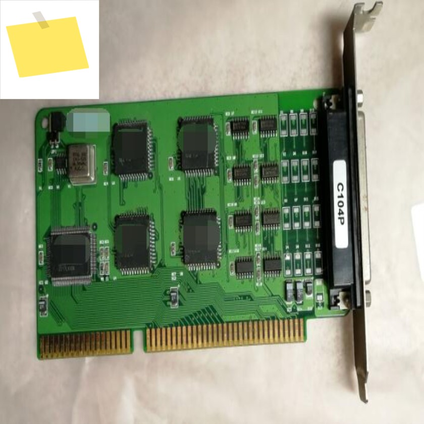 486 메인보드 ISA 슬롯 산업용 마더보드용 C104P COM 카드, RS232 4 포트 직렬 100% OK 제품 이미지