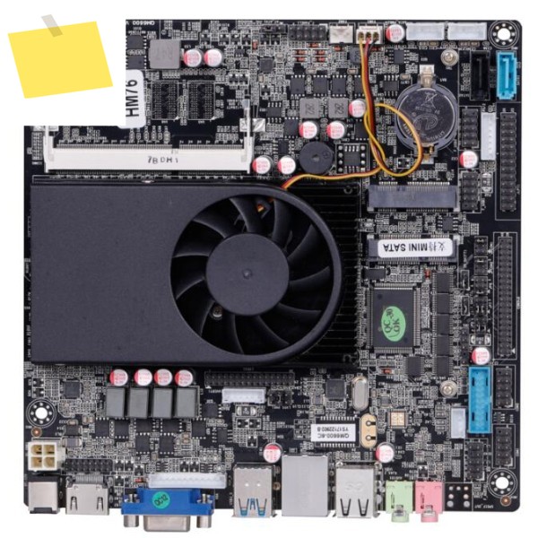 Mini-ITX 메인보드 i7-2640M IPC SBC 임베디드 마더보드6COM 1Giga LVDS DC12V 포함 제품 이미지