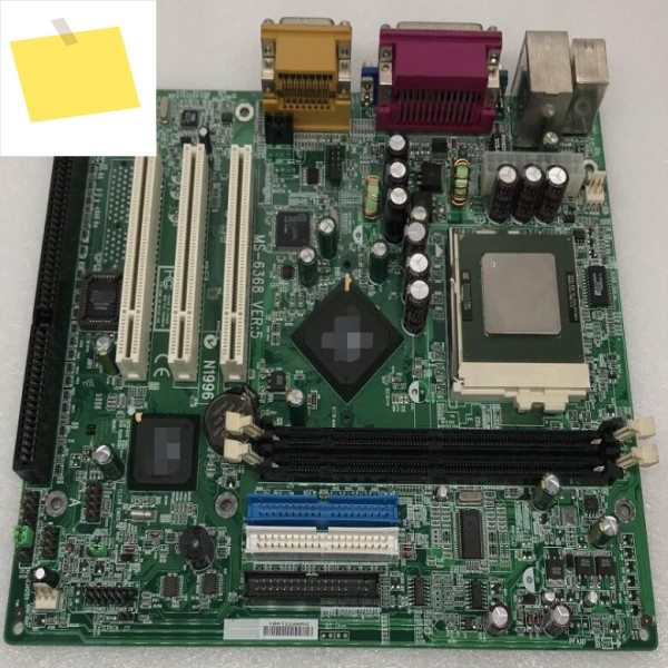 MS-6368 100% OK 기존 마더보드 8601T ISA 메인보드, 3PCI VGA LPT 1 슬롯 P3 CPU 산업용 제품 이미지