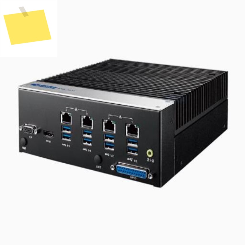 ARK-3531 팬리스 임베디드 산업용 컴퓨터 미니 8세대9세대 코어 ™ i3i5i7i9 LGA1151 박스 PC 입력 9-36VDC 4개 LAN 제품 이미지