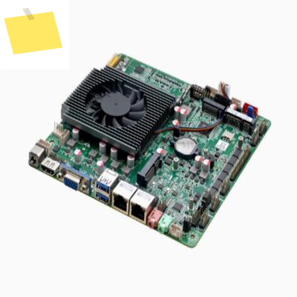 i7-10710u 미니-ITX 마더보드 10세대 코어 인텔 CPU IPC SBC 임베디드 초슬림 메인보드 6COM LAN, DC12V, DDR4, 6USB, LVDS EDP 지원 제품 이미지