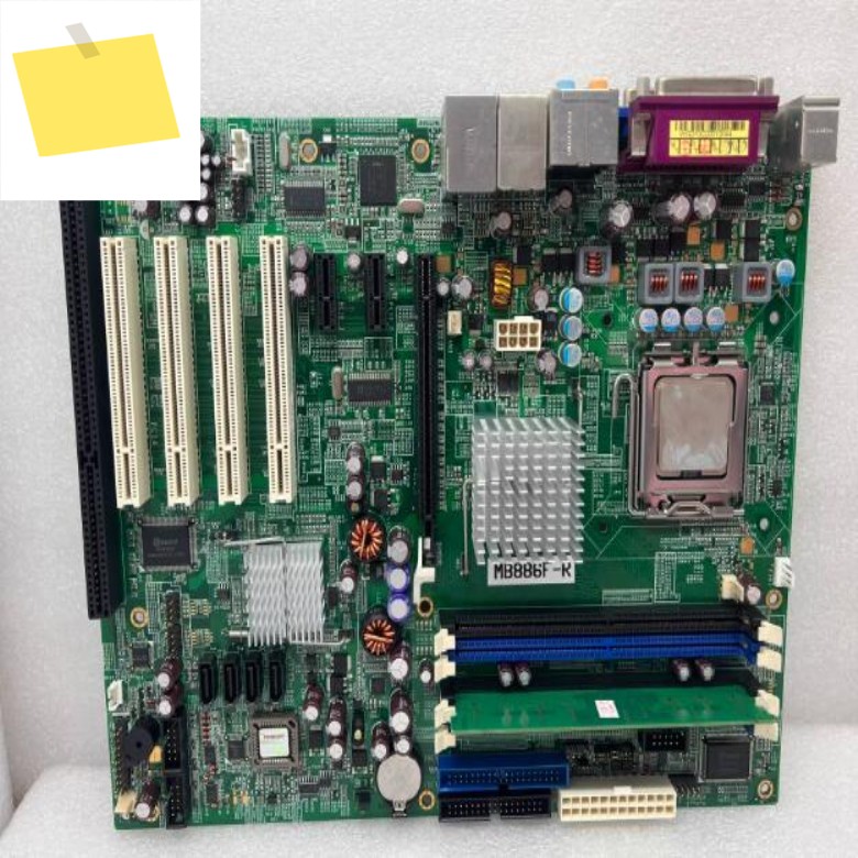 MB886F-R ATX 마더보드 100% OK 기존 IPC 산업용 메인보드 ISA 보드945 LGA775 CPU RAM 포함 제품 이미지