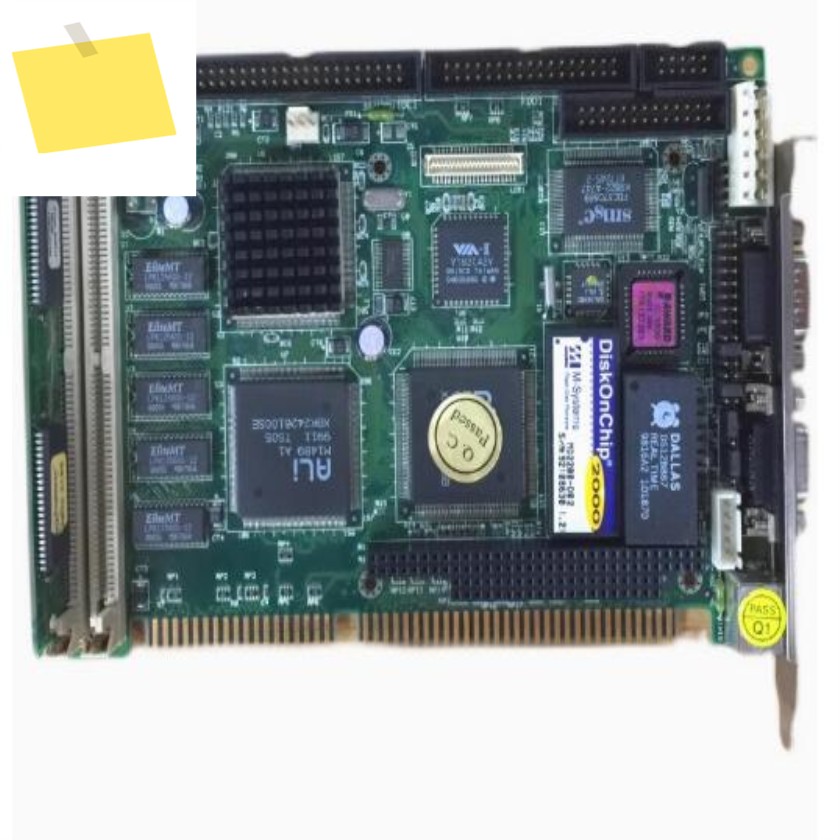 4865x86 SBC Ver:G1 100% OK 기존 IPC ISA 보드 산업용 하프 사이즈 CPU 카드 PICMG1.0 PIA-430 제품 이미지