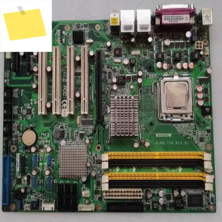 ATX 산업용 마더보드 AIMB-766G2 REV.A2 A1 100% 테스트 OK 기존 IPC 메인보드 Q35 4PCI 1LAN CPU RAM 포함 제품 이미지