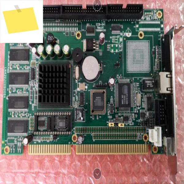 ECB-641 REV: A1 기존 IPC 보드 ISA 슬롯 산업용 하프 사이즈 CPU 카드 PICMG10 RAM CF No-LVDS 제품 이미지