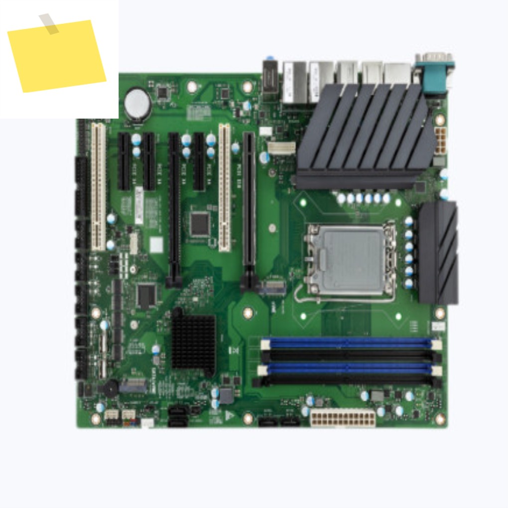W680 ATX 마더보드 SBC는 Gen12&13&14th i9i7i5i3 LGA1700 데스크탑 CPU IPC 산업용 메인보드6COM 2LAN 포함를 지원합니다 제품 이미지
