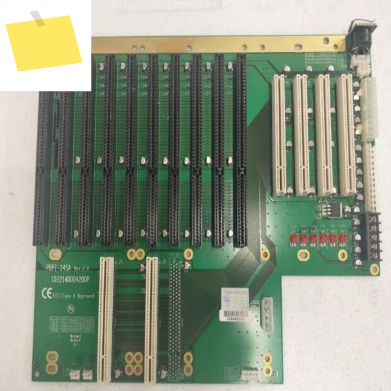 PBPI-14SA IPC ISA 버스 슬롯 산업용 패시브 백플레인, 풀 사이즈 CPU 카드 지지대 ATX 전원 인터페이스, 10 제품 이미지