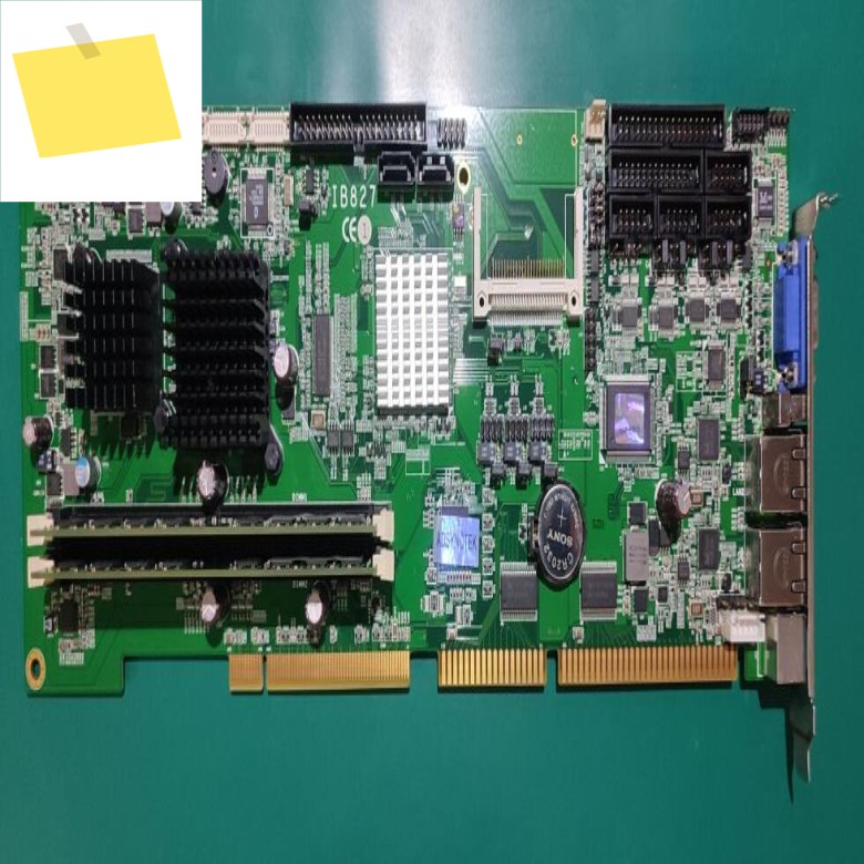 IB827 100% OK IPC 보드 풀 사이즈 CPU 카드 ISA 산업용 임베디드 메인 PICMG RAM 2LAN 포함 제품 이미지