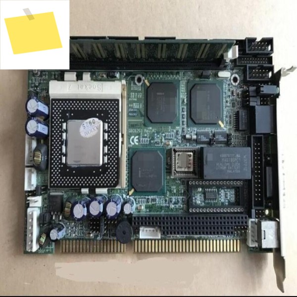 임베디드 IPC 보드 ISA 슬롯 산업용 하프 사이즈 CPU 카드, PICMG1.0 RAM 포함, SBC8253 Rev:A4 100% OK 제품 이미지