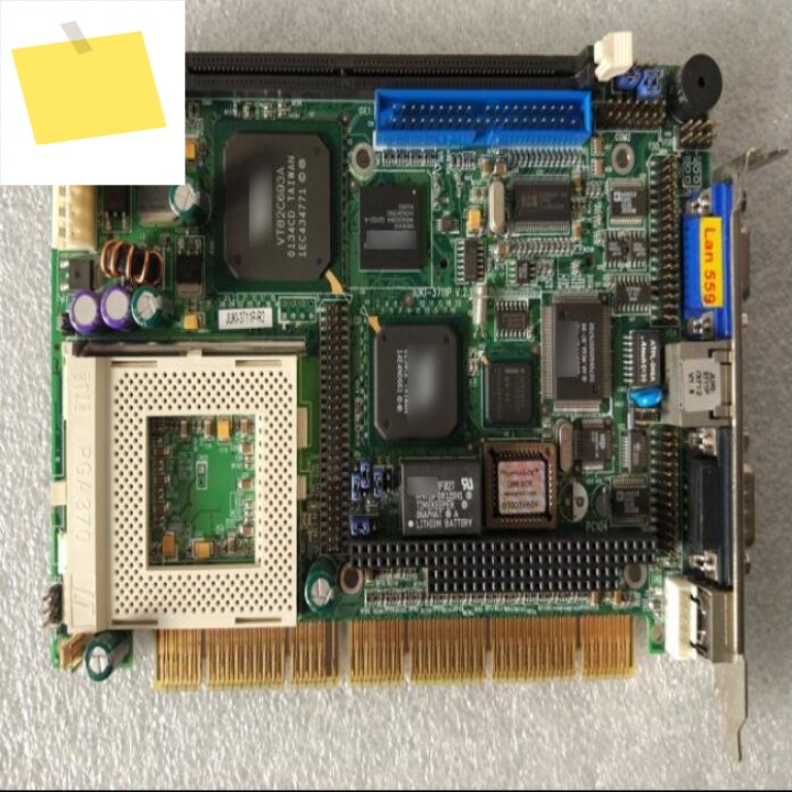 JUKI-3711P-R2 100% OK 기존 IPC 보드 ISA 슬롯 산업용 하프 사이즈 CPU 카드 PICMG1.0CPU RAM 포함 제품 이미지