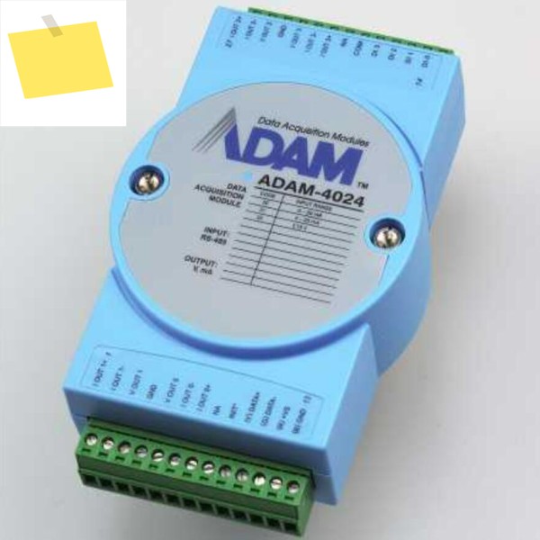 ADAM-4024 + +40694056SO 정품 Adam 모듈 제품 이미지