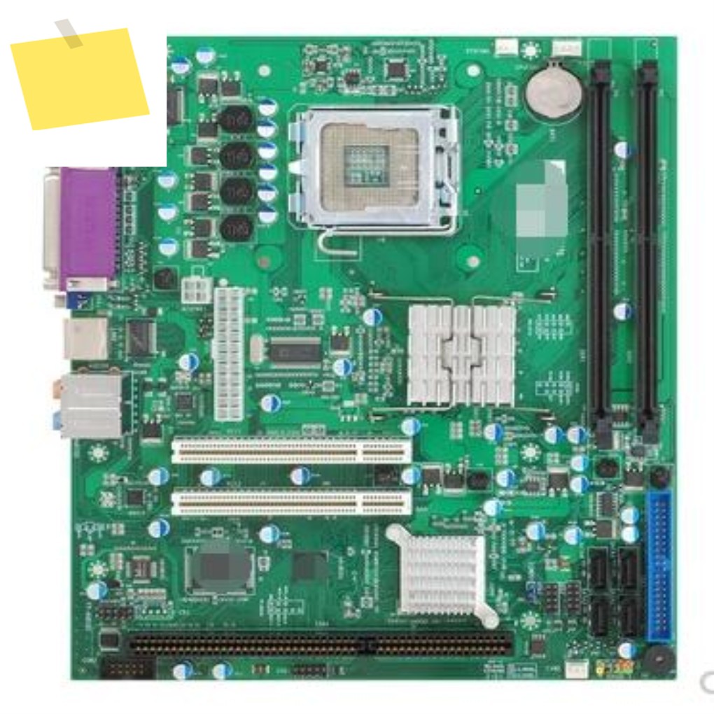 G31 mATX 마더보드 산업용 IPC SBC ISA 슬롯 LGA775 CPU 메인보드2COM 2LAN 2PCI DDR2 VGA LPT 6USB 포함 제품 이미지