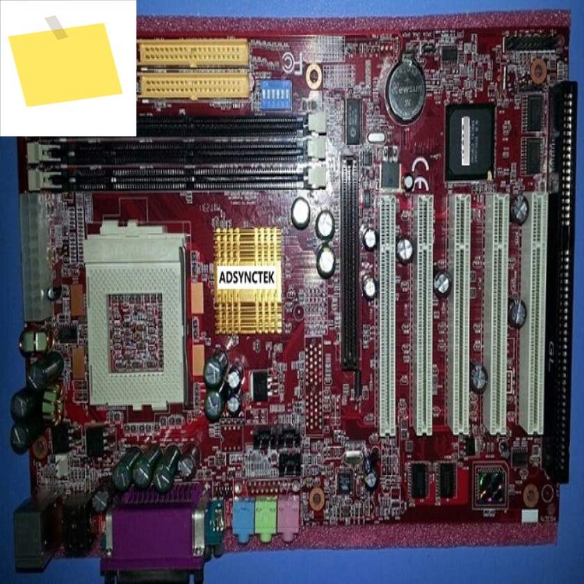 694 ISA IPC 메인 보드 370 CPU, 5 LPT 2 COM 산업용 컴퓨터 자수 기계, 새제품 제품 이미지