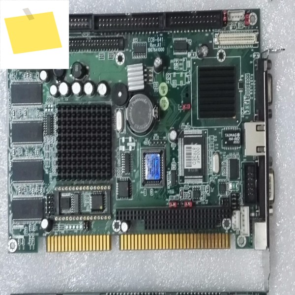 ECB-641 REV: A1 신품 오리지널 IPC 보드 ISA 슬롯 산업용 하프 사이즈 CPU 카드 PICMG10 RAM LVDS 제품 이미지