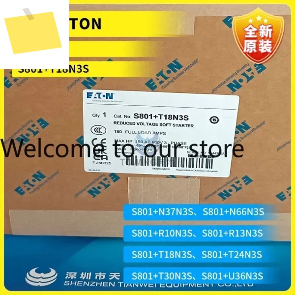 미개봉 이튼 EATON 소프트 스타터 S801 + T18N3S , 새 상품, 협의 가능 제품 이미지