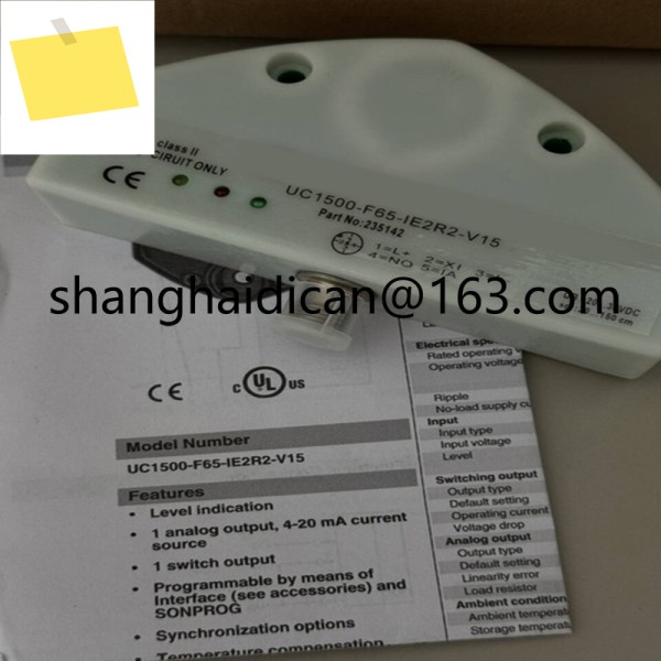 UC1500-F65-IE2R2-V15 신품 초음파 센서 제품 이미지