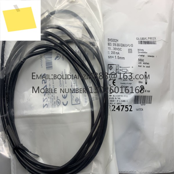 BHS0060 B249V-PSD25-S04-003 원본 및 신품 근접 스위치 센서가 매우 좋습니다. 제품 이미지