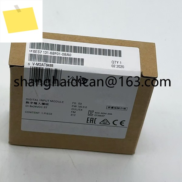 6ES7131-6BF01-0BA0 브랜드 새제품 디지털 입력 모듈 PLC 서보 적응형 제품 이미지