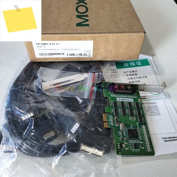 1PC MOXA CP-168EL-A 8포트 직렬 카드케이블 포함 새 제품 정품 제품 이미지
