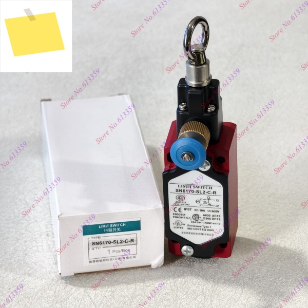 1PC SN6170-SL2-C-R 풀 로프 스위치 2NC 수동 재설정 5.5-6kg 제품 이미지