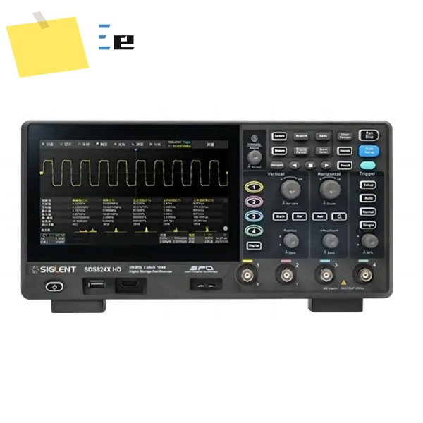 HD 100M70MHz 2채널4채널 12비트 고해상도 50Mpts 2GSas 샘플링 디지털 오실로스코프7인치 터치스크린 포함 제품 이미지
