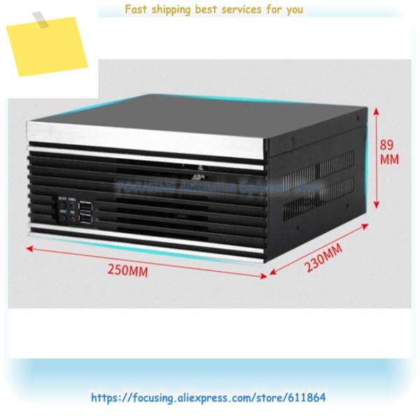 멀티 직렬 포트 Itx 데스크탑 사무실 휴대용 미니 메인프레임, 임베디드 비주얼 산업용 컴퓨터, 금전 등록기 제품 이미지