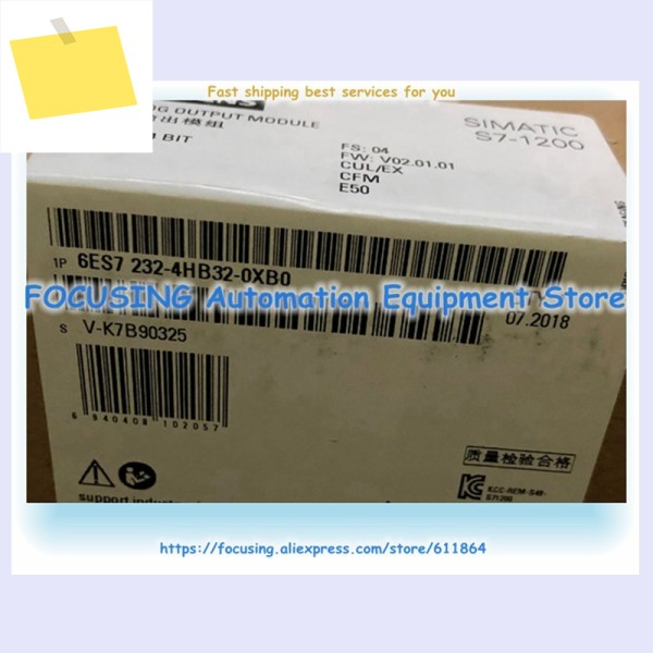 6ES7 232-4HD32-0XB0 SIMATIC S7-1200 SM1232 신품 원본 PLC 제품 이미지