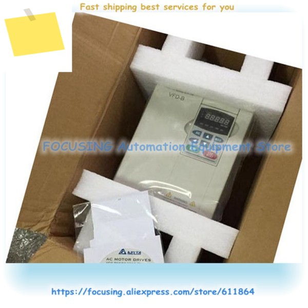 New Original Frequency Converter 3 Phase 380V 7.5KW VFD075B43A 제품 이미지