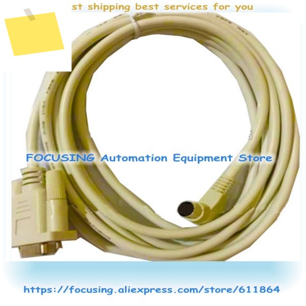 MicroLogix 1000 시리즈용 PLC 프로그래밍 케이블, 90 DGREE 1761-CBL-PM02, 개, 새제품 제품 이미지